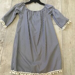 Rebellion Black and White Puff Sleeve Sundress